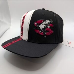 Staple Pigeon Logo Snapback Blk/Red/Wh Embroidery Hat Bird Streetwear NWT!!!